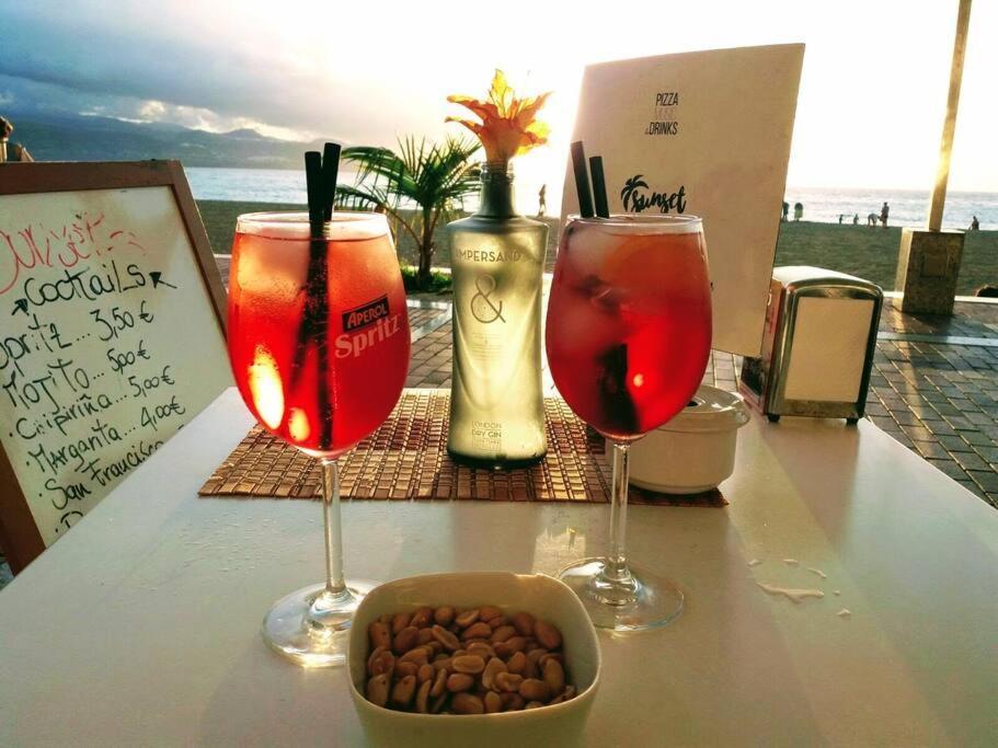 Sunny Apartment Near Las Canteras Beach 라스팔마스 외부 사진